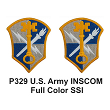 1:6 Scale U.S. Army INSCOM Full Color SSI